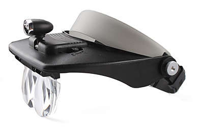 Light Head Magnifying Glass LED lamp