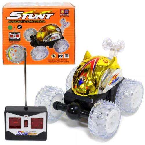 Stunt car radio control remote kids toy