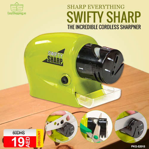 Kitchen Tool Swifty Sharp Motorized Knife Sharpener