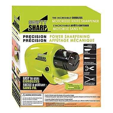 Kitchen Tool Swifty Sharp Motorized Knife Sharpener