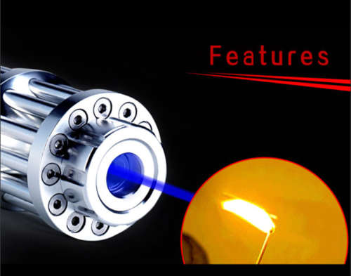 Powerful 5 mW Blue Laser Pointer Pen Light Beam Professional High Power Lazer Pen Torch Light