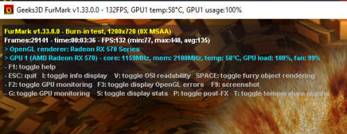 MSI AMD Radeon RX 570 4 Gb graphics card for sale