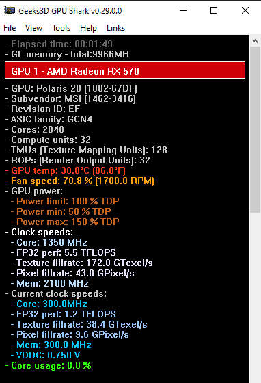 MSI AMD Radeon RX 570 4 Gb graphics card for sale (EXCELLENT CONDITION)
