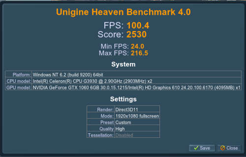 Gigabyte GeForce GTX 1060 WINDFORCE OC 6GB GDDR5  (Excellent Condition)