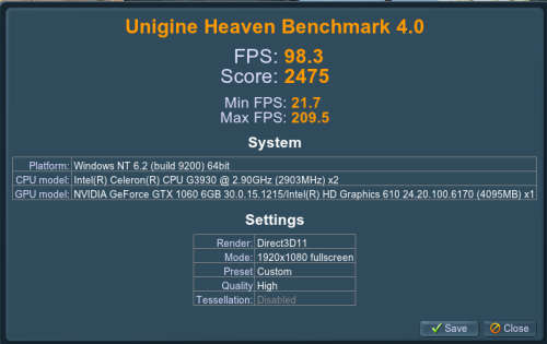 Gigabyte GeForce GTX 1060 WINDFORCE OC 6GB GDDR5  (Excellent Condition)