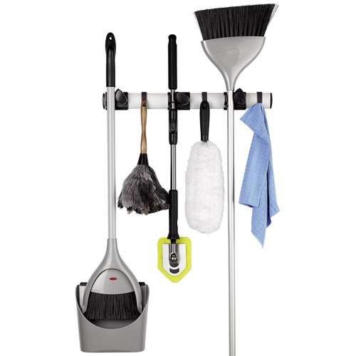 *TWO UNDER THE HAMMER* Broom, Mop, Cloth Organizer - STORAGE SOLUTION