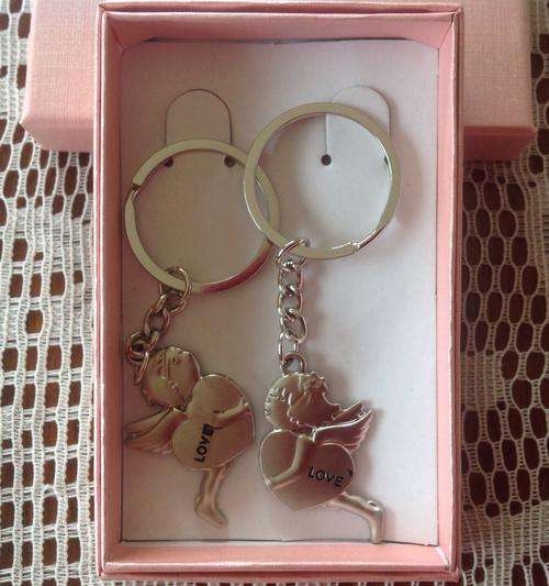 A nice gift idea - Boxed keyring set - Angels