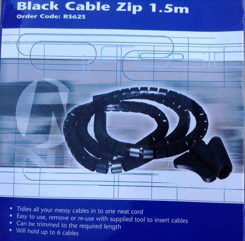 LAST ONE - Cable Zip 1.5 m -  CLOSING 13h45 - don't miss it!