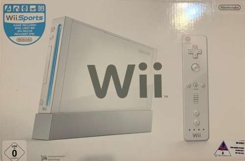 Nintendo wii console with remotes and wii sports