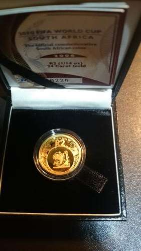 2006 Gold coin 1/4 oz R2 - Fifa world cup