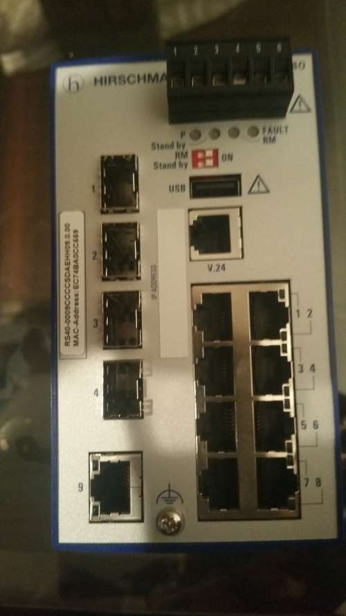 Hirschmann RS40-0009CCCCSDAEHH09.0.00 INDUSTRIAL ETHERNET RAIL SWITCH