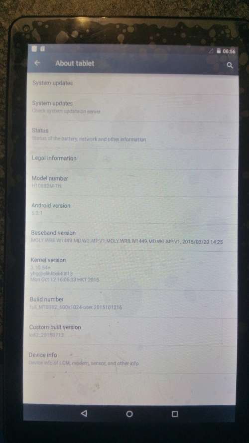 16GB 10" Proline H10882M dual sim andoid tablet