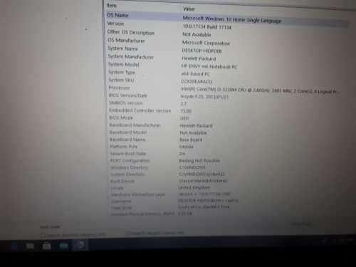 HP Envy m6 15.6` Intel Core i5-3210M 2.5GHz / 4GB / 750GB