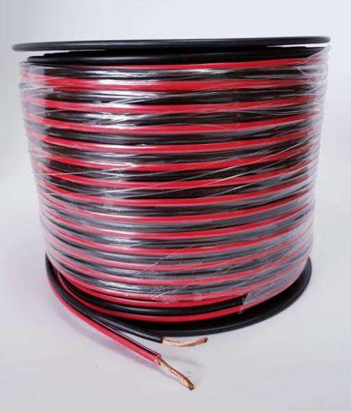 100 Metres 1.5mm black and red speaker wire