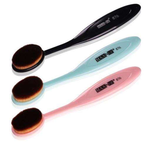 Makeup Brush Single OVAL/MERMAID brush PINK