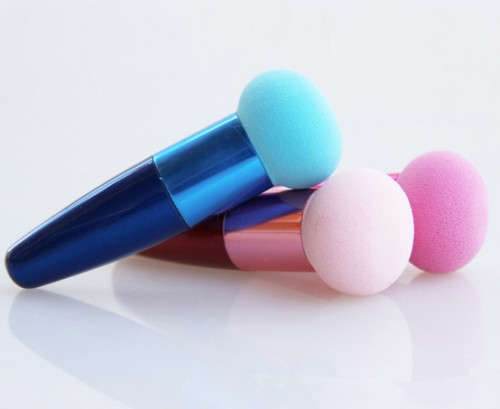 Makeup Sponge with handle - ROUND