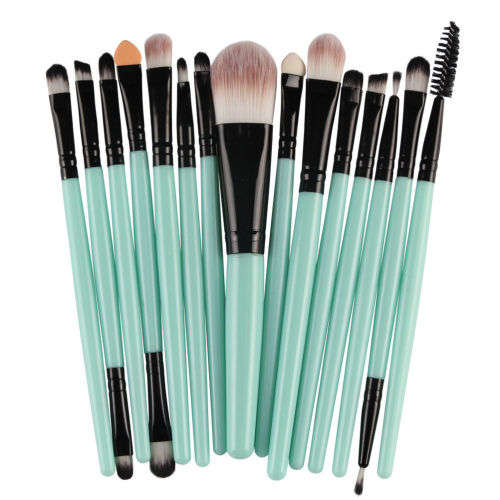 Makeup Brush Set 15 piece MINT