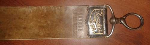 Vintage Puma Straight Razor and Leather Strop