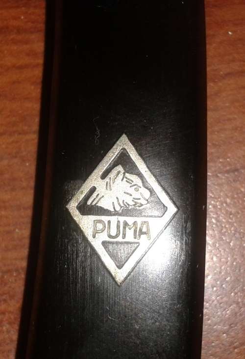 Vintage Puma Straight Razor and Leather Strop