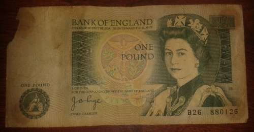 Old British Banknote
