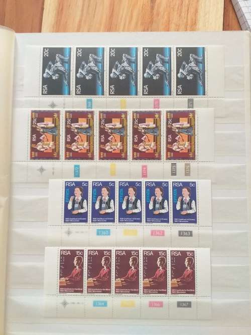 RSA Control blocks in 32 page stock book