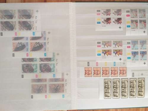 RSA Control blocks in 32 page stock book