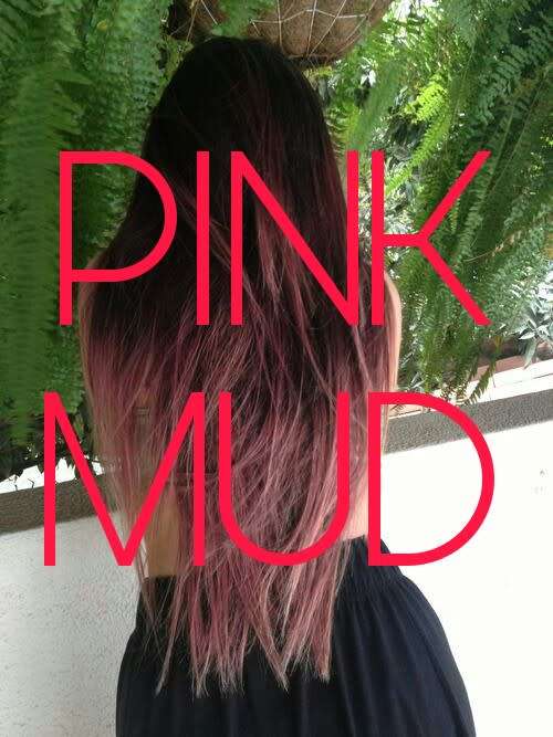 100g Pink Mud - Neon Hair Powder Dye