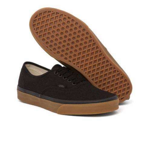 Vans 12 Oz Canvas Black Gum - Size 6