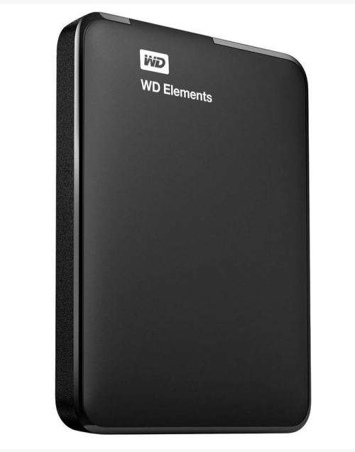 WD Elements 2.5 Inch Portable Hard Drive - 1TB - Black Hard drive