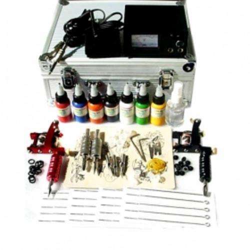 Tattoo Kits Completed Set With 2 Tattoo Gun / Needle / Grip (DT-K208)