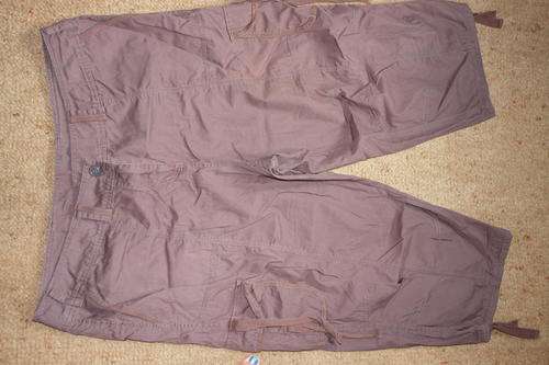 BROWN 3/4 CARGO PANTS - 44