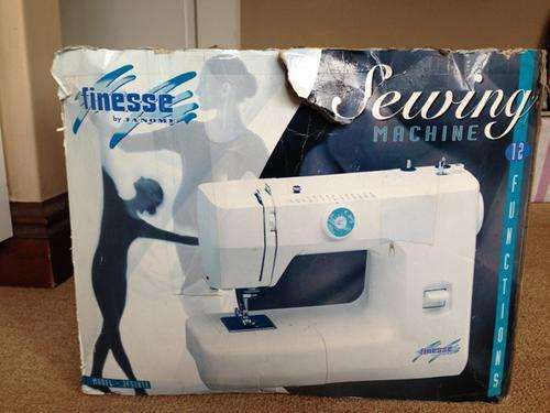 Finesse sewing machine