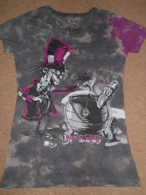 ladies IRON FIST limited edition, alice in wonderland - size S - new without tags