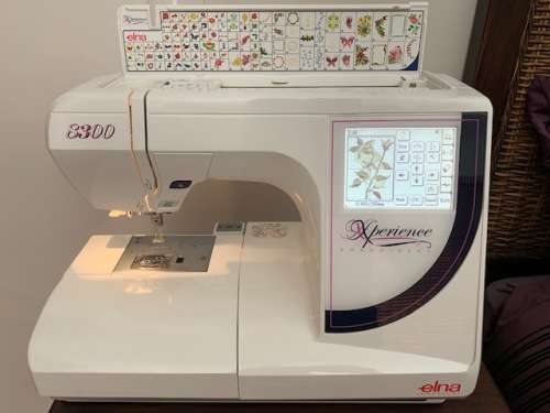 Elna 8300 Experience embroidery machine.