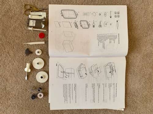 Elna 8300 Experience embroidery machine.