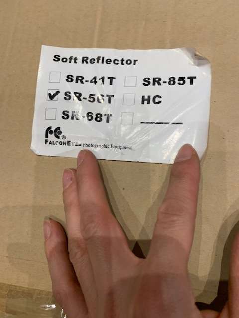 Falcon Eyes 56cm Beauty Dish (Interchangeable Mount) with Elinchrom Mount.