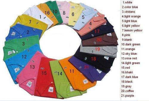 5 pc - Lacoste - Men's & Ladies Golf Shirt - All size available - Just in -