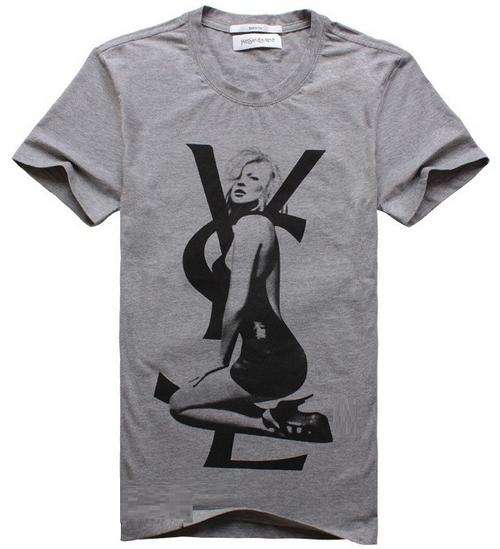 Free Shipping - YSL - summer T shirts - New Arrival - Size Large -