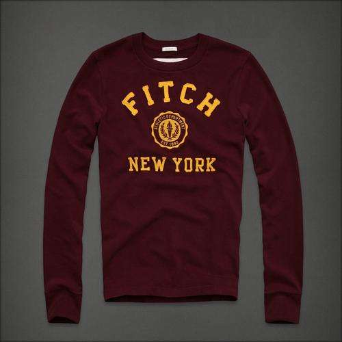 - A&F ABERCROMBIE FITCH - MEN'S LONG SLEEVE T  - SIZE X LARGE -