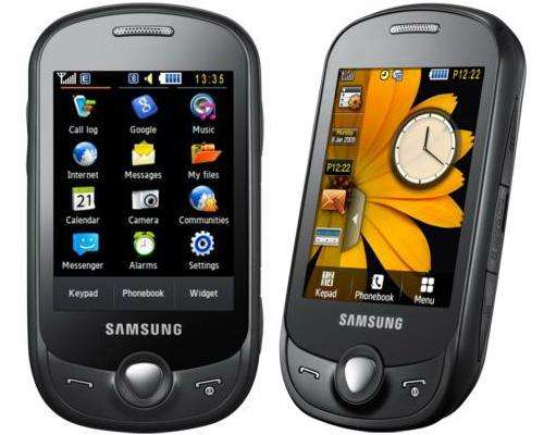 SAMSUNG GenoA touch sensitive screen