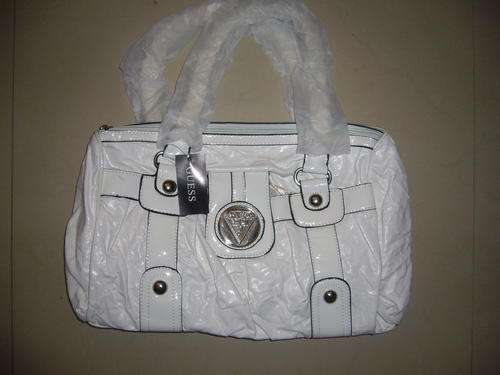 GUESS MED SHOPPER - WHITE - JUST IN -