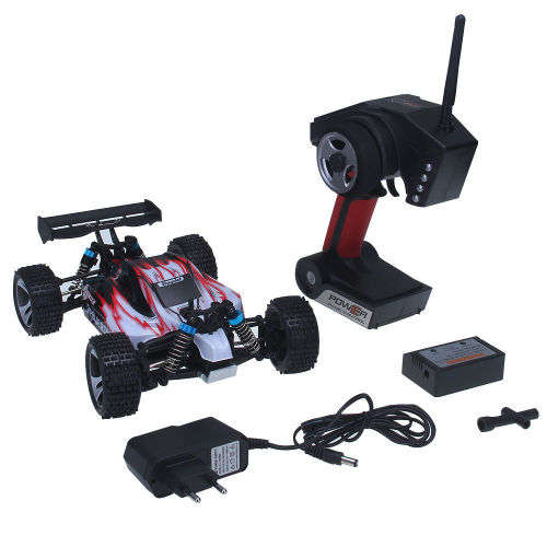 RADIO CONTROL: Wltoys Rc Car 1/18 2.4Gh 4WD Off-Road Buggy With Upgrade Metal Central Driving Shaft