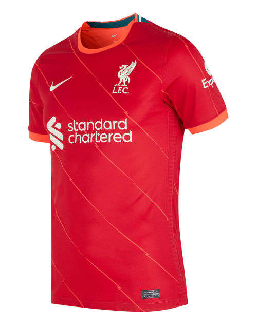 Liverpool Home Jersey 2021/22 + (Optional customized T-Shirt Name and Shirt Number)