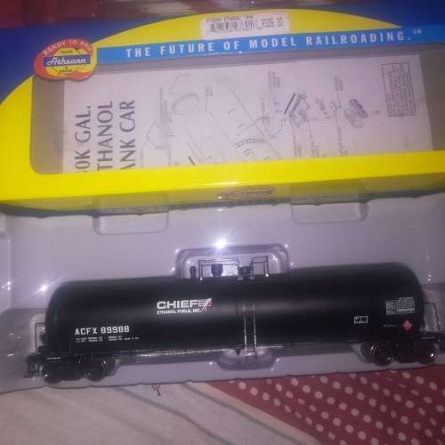 Athearn Ethanol Tank Car