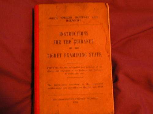 South African Railways and Harbours study guide