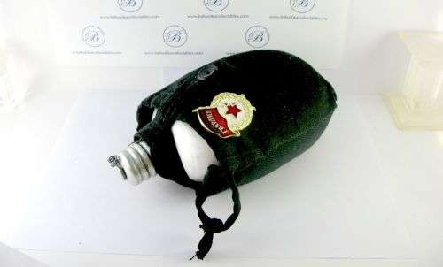 Original Russian Soviet (USSR) Navy Water Bottle with USSR Military Badge.