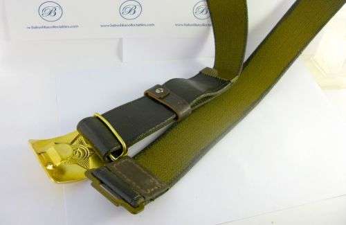 Original Russian (USSR) Army Military Belt 90-S. OLD MILITARY STOCK NEVER BEEN USED!