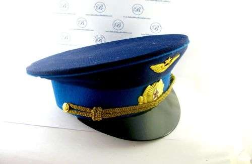 Original USSR Russian Army Air Force Officer Cap . Haven't been used.