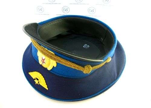Original USSR Russian Army Air Force Officer Cap . Haven't been used.