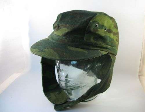 Original Russian Army Infantry Camo Cap with Collectable Russian Military Badges. Haven't been used.